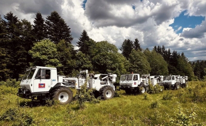 UKRNAFTA Conducted 3D Seismic Surveys in the Mountains Using a Wireless System