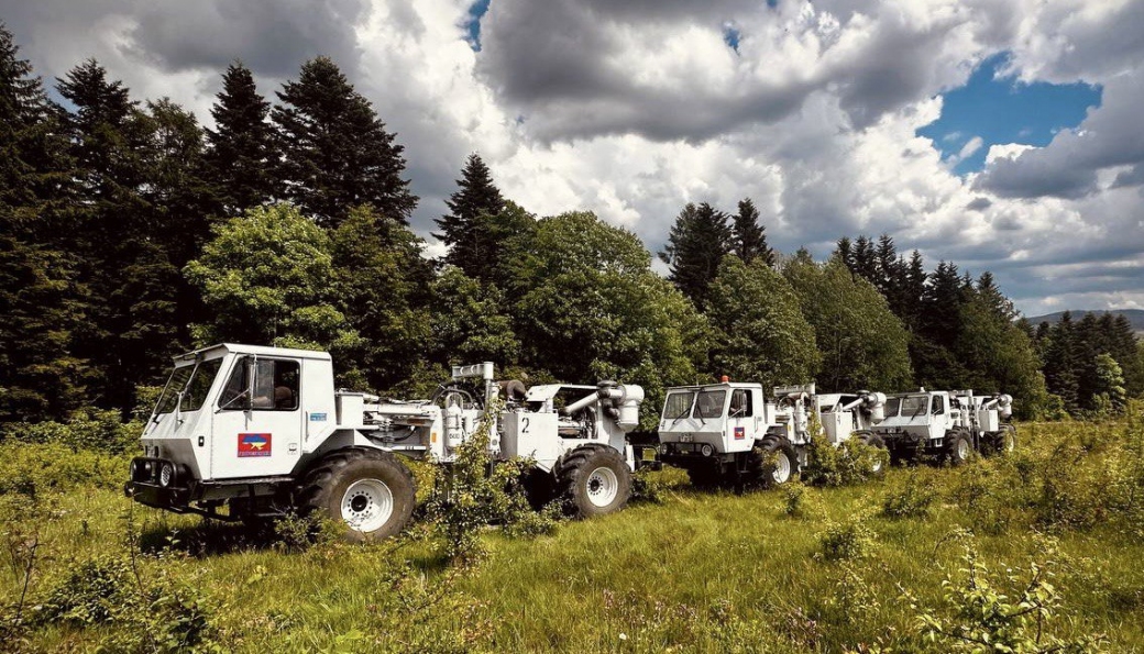 UKRNAFTA Conducted 3D Seismic Surveys in the Mountains Using a Wireless System