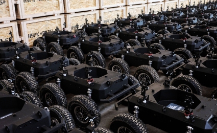 Ukrnafta helped purchase 66 ground robots for the Army through United 24