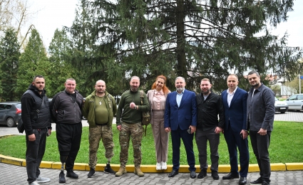 Ukrnafta opened 10 “Veteran Care Spaces” cabinets in five regions of Ukraine