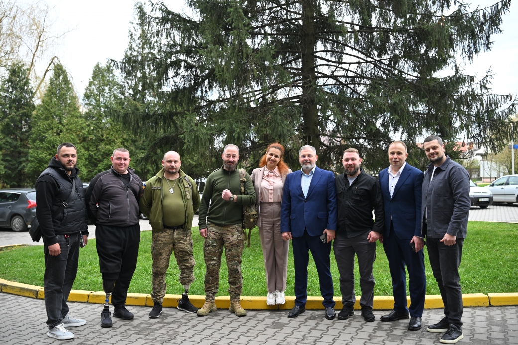 Ukrnafta opened 10 “Veteran Care Spaces” cabinets in five regions of Ukraine