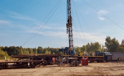 After the workover, UKRNAFTA increased the well production rate to 104 tons of oil per day