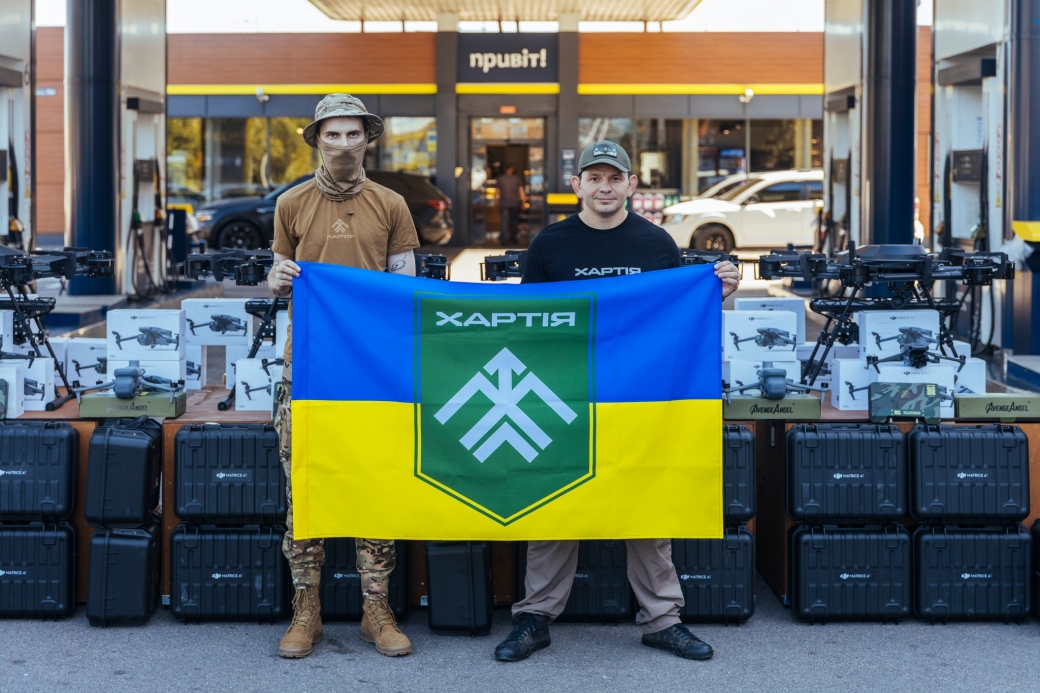 UKRNAFTA Donates Drones and EW Systems Worth UAH 20.2 Million to Khartiia