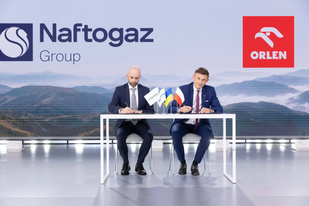 Ukrnafta and ORLEN sign memorandum on fuel supplies to Ukraine