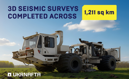 Ukrnafta surveys 1,211 sq km, refines geological models for more efficient drilling