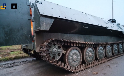 Two armoured medical evacuation vehicles for the 82nd Brigade