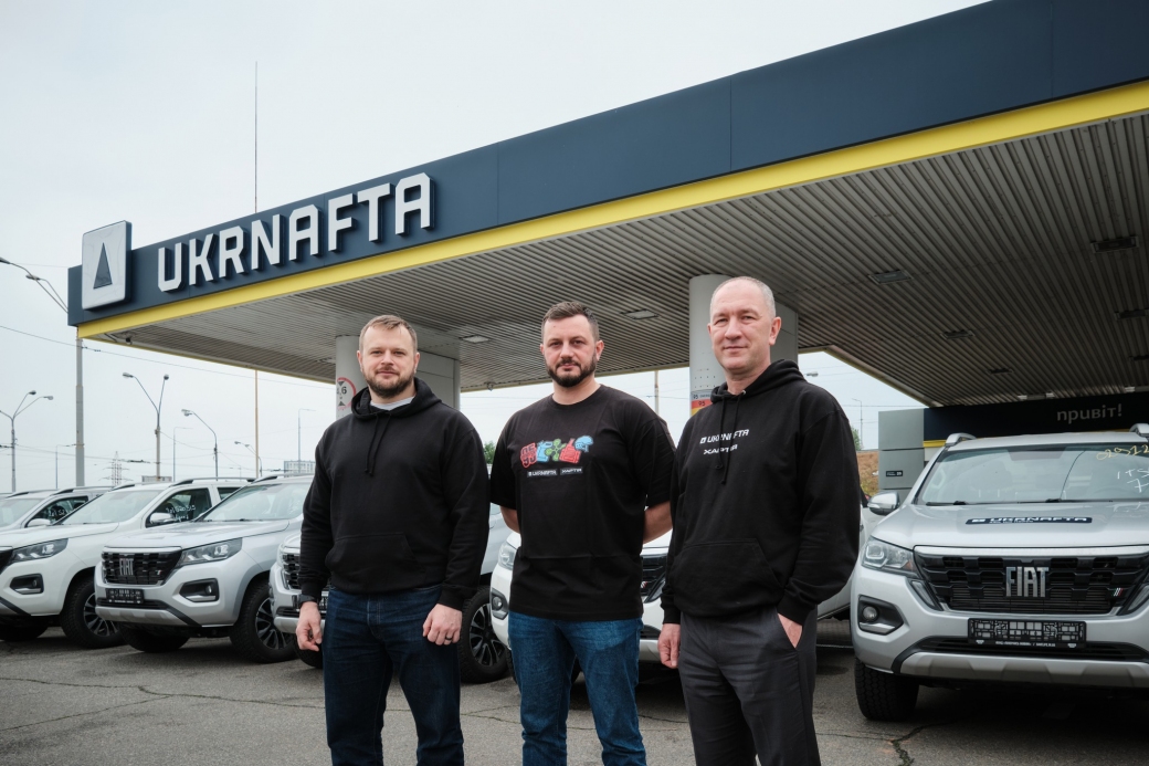 14 pickups for the “Khartiia”: the first major transfer as part of the UKRNAFTA's 
