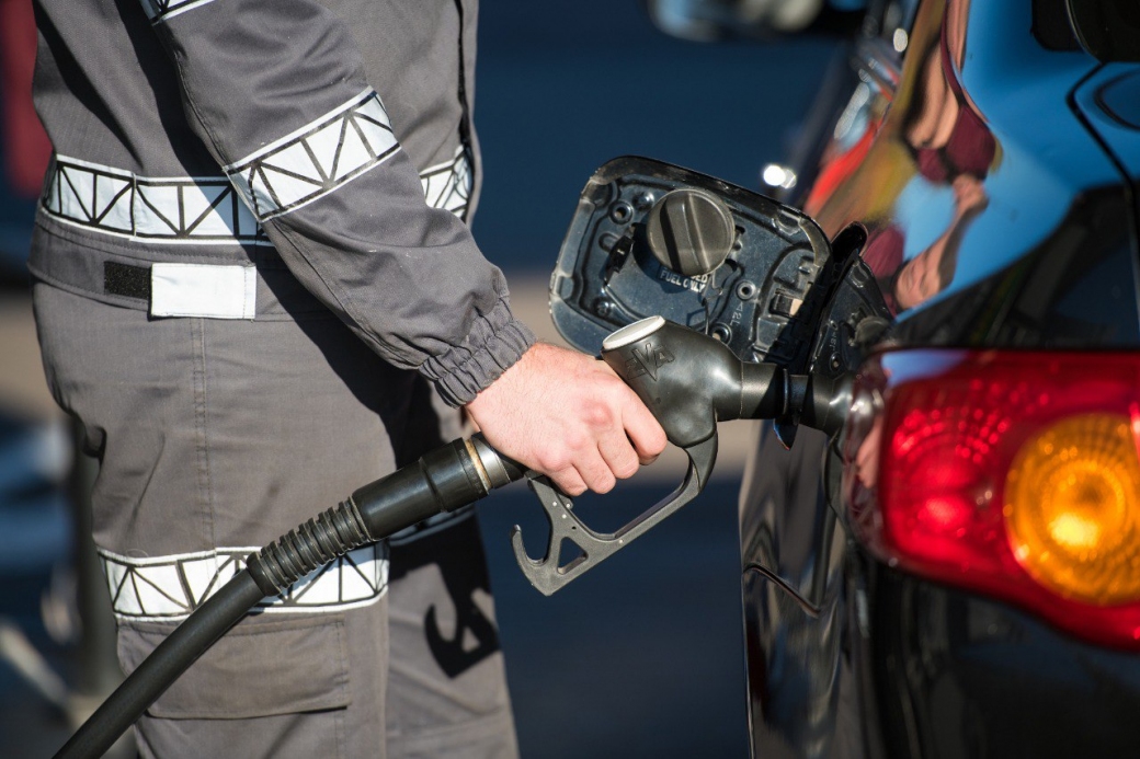 Winter diesel fuel is available at filling stations