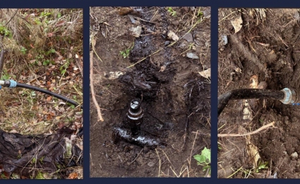 Security Service of PJSC “Ukrnafta” reveals illegal tie-in in oil pipeline in Lviv region
