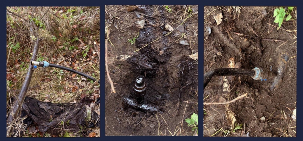 Security Service of PJSC “Ukrnafta” reveals illegal tie-in in oil pipeline in Lviv region