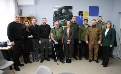 UKRNAFTA PJSC Supports the Opening of the First “Veteran Care Space” Cabinets in Khmelnytskyi Region