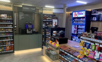 Filling station in Zdolbuniv operates in an updated format