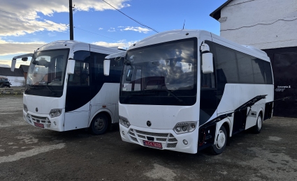 12 special-purpose buses for employee transportation procured