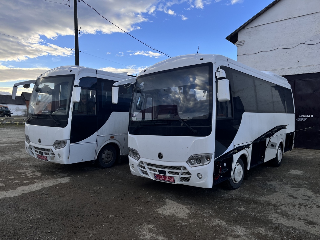 12 special-purpose buses for employee transportation procured