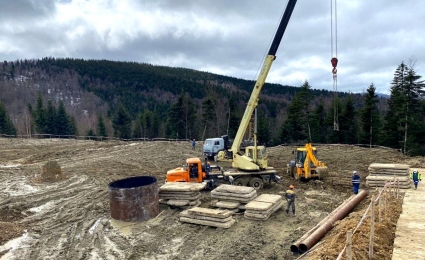 Preparations for drilling two wells in Western Ukraine are underway