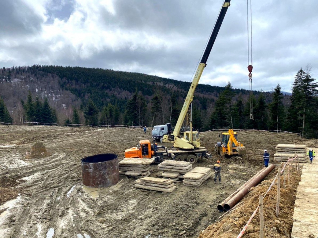 Preparations for drilling two wells in Western Ukraine are underway