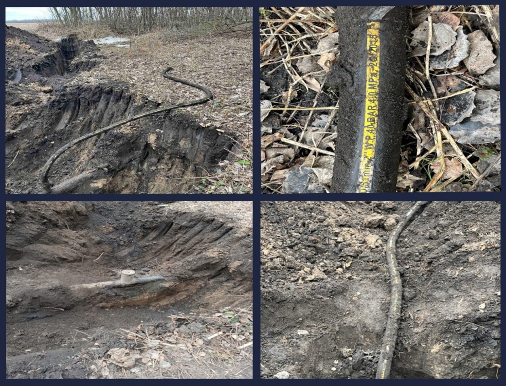 Illegal Oil Pipeline Connection Detected and Removed